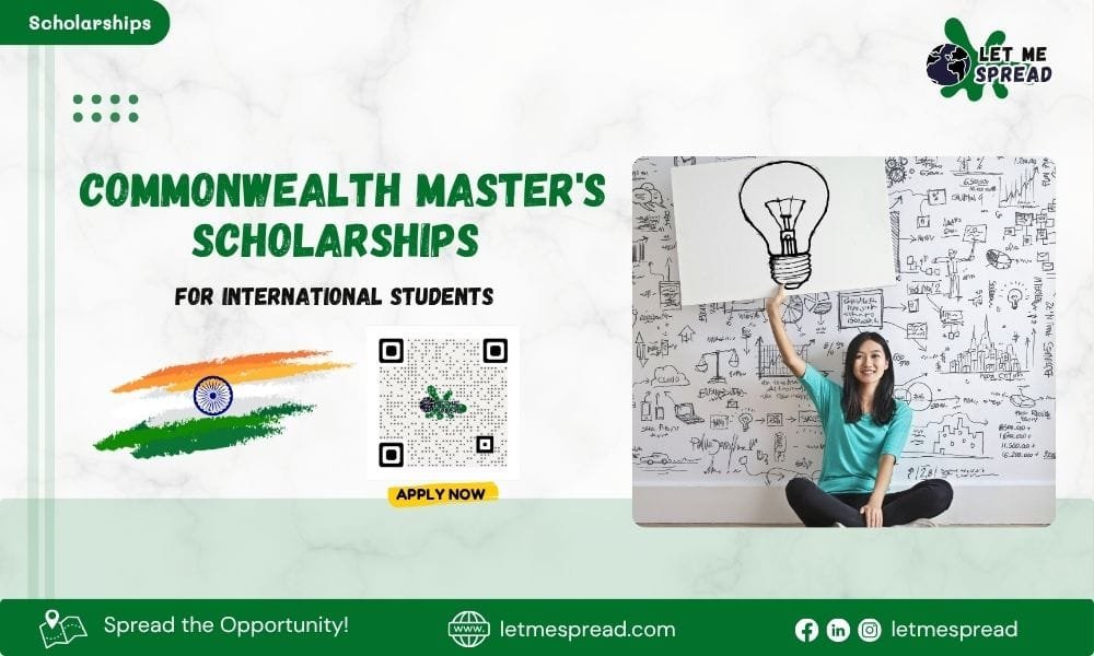 Commonwealth Master's Scholarships| Fully Funded | Apply Now