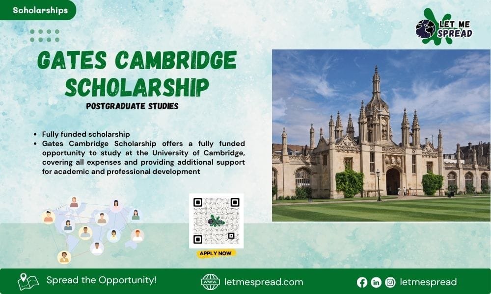 Gates Cambridge Scholarship | Apply Now