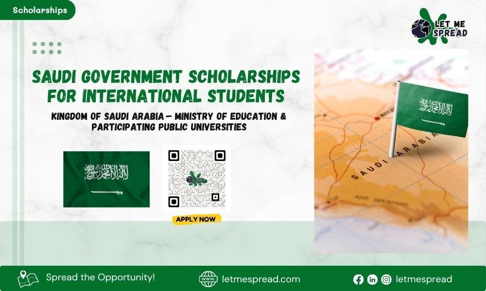 Saudi Government Scholarships for International Students | Apply Now